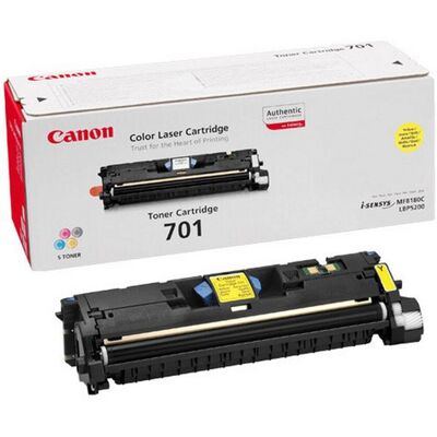 Toner Oryginalny Canon 701 Żółty Toner Oryginalny Canon 701 Żółty