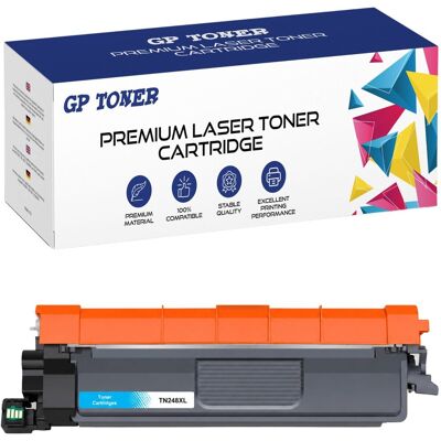 Toner zamiennik TN-248 XL do Brother DCP-L3515 MFC-L3760 HL-L3220 DCP-L3560 Cyan Toner zamiennik TN-248 XL do Brother DCP-L3515 MFC-L3760 HL-L3220 DCP-L3560 Cyan