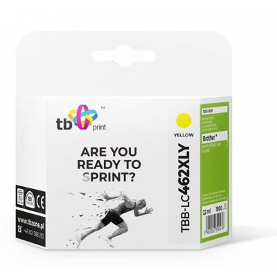 TB Print Tusz Do Brother Mfc-J3540Dw Tbb-Lc462Xly 100% Nowy Żółty TB Print Tusz Do Brother Mfc-J3540Dw Tbb-Lc462Xly 100% Nowy Żółty