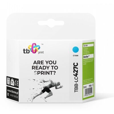 TB Print Tusz Do Brother Mfc-J5955Dw Tbb-Lc427C 100% Nowy Cyan TB Print Tusz Do Brother Mfc-J5955Dw Tbb-Lc427C 100% Nowy Cyan