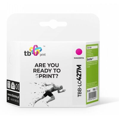 TB Print Tusz Do Brother Mfc-J5955Dw Tbb-Lc427M 100% Nowy Magenta TB Print Tusz Do Brother Mfc-J5955Dw Tbb-Lc427M 100% Nowy Magenta
