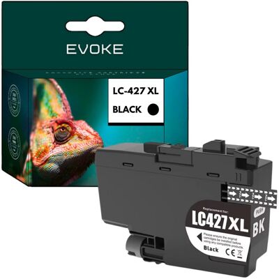 Evoke Tusz do drukarki Brother LC427XLBK czarny (black) 6000 stron LC427XLBK Evoke Tusz do drukarki Brother LC427XLBK czarny (black) 6000 stron LC427XLBK