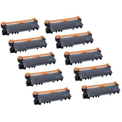 Zestaw 10x toner do Brother TN2320 DCP-L2520DW DCP-L2540DN MFC-L2700DN L2700DW czarny zamienniki Zestaw 10x toner do Brother TN2320 DCP-L2520DW DCP-L2540DN MFC-L2700DN L2700DW czarny zamienniki