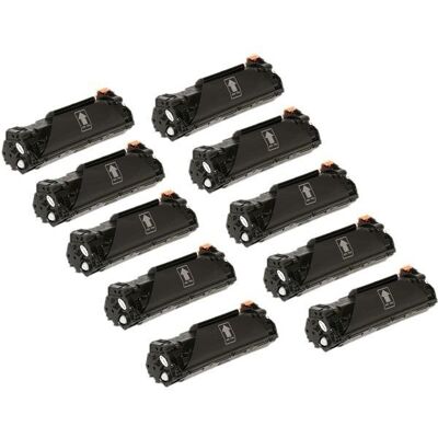 Zestaw 10x toner do HP CE285A / 85A LaserJet P1102 P1102w czarny zamiennik Zestaw 10x toner do HP CE285A / 85A LaserJet P1102 P1102w czarny zamiennik