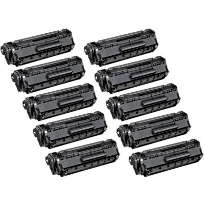 Zestaw 10x Toner do Hp Q2612A 12a LASERJET 1010 1018 1020 Zamienniki Zestaw 10x Toner do Hp Q2612A 12a LASERJET 1010 1018 1020 Zamienniki