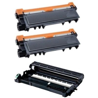 Zestaw 2X Toner Brother Tn2320 + Bęben Dr2300 Mfc-L2700Dw Dcp-L2520Dw Zamienniki Zestaw 2X Toner Brother Tn2320 + Bęben Dr2300 Mfc-L2700Dw Dcp-L2520Dw Zamienniki