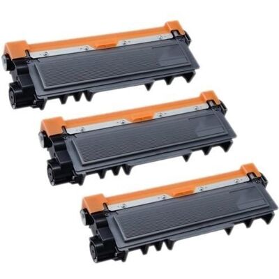 Zestaw 3x toner do Brother TN2320 DCP-L2520DW DCP-L2540DN MFC-L2700DN L2700DW czarny zamienniki Zestaw 3x toner do Brother TN2320 DCP-L2520DW DCP-L2540DN MFC-L2700DN L2700DW czarny zamienniki