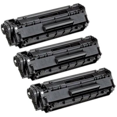 Zestaw 3x Toner do Hp Q2612A 12a LASERJET 1010 1018 1020 Zamiennik Zestaw 3x Toner do Hp Q2612A 12a LASERJET 1010 1018 1020 Zamiennik