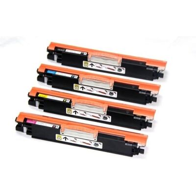 Zestaw 4x toner do Hp CE310-CE313A LASERJET CP1025 CP1025NW MFP M175A M175NW XL CMYK zamienniki Zestaw 4x toner do Hp CE310-CE313A LASERJET CP1025 CP1025NW MFP M175A M175NW XL CMYK zamienniki