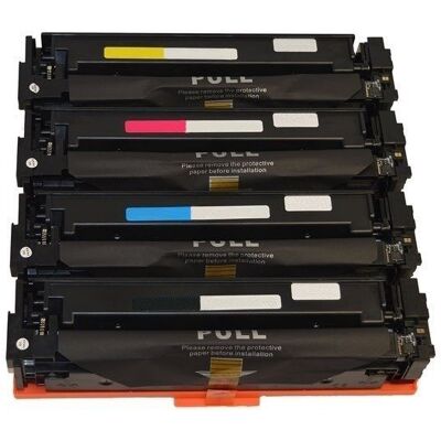 Zestaw 4x toner do HP CF400X-CF403X XL LASERJET PRO M252DW M252N M277N CMYK zamienniki Zestaw 4x toner do HP CF400X-CF403X XL LASERJET PRO M252DW M252N M277N CMYK zamienniki