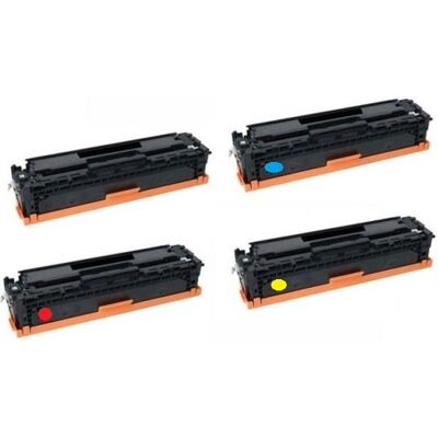 Zestaw 4x toner do HP CF530A-CF533A Color LaserJet Pro MFP M180 M181 M181fw CMYK zamienniki Zestaw 4x toner do HP CF530A-CF533A Color LaserJet Pro MFP M180 M181 M181fw CMYK zamienniki