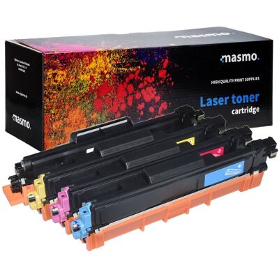 Zestaw 4X Toner Masmo Do Brother Tn247 Mfc-L3770Cdw Mfc-L3730Cdn Dcp-L3550 Dcp-L3510Cdw Cmyk Zestaw 4X Toner Masmo Do Brother Tn247 Mfc-L3770Cdw Mfc-L3730Cdn Dcp-L3550 Dcp-L3510Cdw Cmyk