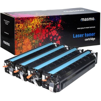 Zestaw 4X Toner Masmo Do Canon Crg-054H I-Sensys Mf644Cdw Mf645 Lbp621 Lbp623 Cmyk Zamienniki Zestaw 4X Toner Masmo Do Canon Crg-054H I-Sensys Mf644Cdw Mf645 Lbp621 Lbp623 Cmyk Zamienniki