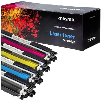 Zestaw 4X Toner Masmo Do Hp Ce310-Ce313A Xl Laserjet Cp1025 Cp1025Nw Mfp M175A M175Nw Cmyk Zamienniki (05) Zestaw 4X Toner Masmo Do Hp Ce310-Ce313A Xl Laserjet Cp1025 Cp1025Nw Mfp M175A M175Nw Cmyk Zamienniki (05)