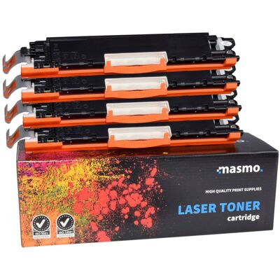 Zestaw 4X Toner Masmo Do Hp Cf350A-Cf353A Laserjet Pro Mfp M176N M177Fw Cmyk Zamienniki Zestaw 4X Toner Masmo Do Hp Cf350A-Cf353A Laserjet Pro Mfp M176N M177Fw Cmyk Zamienniki