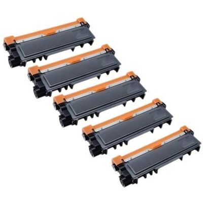 Zestaw 5x toner do Brother TN2320 DCP-L2520DW DCP-L2540DN MFC-L2700DN L2700DW czarny zamienniki Zestaw 5x toner do Brother TN2320 DCP-L2520DW DCP-L2540DN MFC-L2700DN L2700DW czarny zamienniki