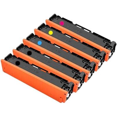 Zestaw 5X Toner Do Canon Crg-054H I-Sensys Mf644Cdw Mf645 Lbp621 Lbp623 cmyk Nowy Zamiennik Zestaw 5X Toner Do Canon Crg-054H I-Sensys Mf644Cdw Mf645 Lbp621 Lbp623 cmyk Nowy Zamiennik