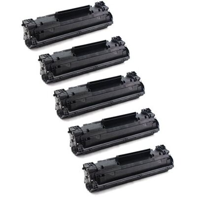 Zestaw 5x Toner do HP CF283A / 83A LaserJet Pro MFP M127fw M125a M125nw Zamienniki Zestaw 5x Toner do HP CF283A / 83A LaserJet Pro MFP M127fw M125a M125nw Zamienniki