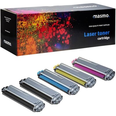 Zestaw 5X Toner Masmo Do Brother Tn241 Tn245 Dcp-9015Cdw Dcp-9020Cdw Mfc9140Cdn 9340Cdw Cmyk Zamiennik Zestaw 5X Toner Masmo Do Brother Tn241 Tn245 Dcp-9015Cdw Dcp-9020Cdw Mfc9140Cdn 9340Cdw Cmyk Zamiennik