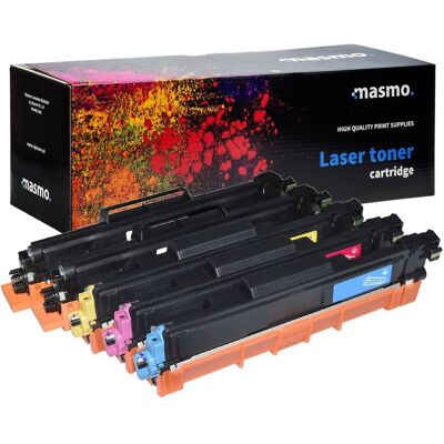 Zestaw 5X Toner Masmo Do Brother Tn247 Mfc-L3770Cdw Mfc-L3730Cdn Dcp-L3550 Dcp-L3510Cdw Cmyk Zestaw 5X Toner Masmo Do Brother Tn247 Mfc-L3770Cdw Mfc-L3730Cdn Dcp-L3550 Dcp-L3510Cdw Cmyk