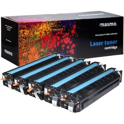 Zestaw 5X Toner Masmo Do Canon Crg-054H I-Sensys Mf644Cdw Mf645 Lbp621 Lbp623 Cmyk Zamienniki Zestaw 5X Toner Masmo Do Canon Crg-054H I-Sensys Mf644Cdw Mf645 Lbp621 Lbp623 Cmyk Zamienniki