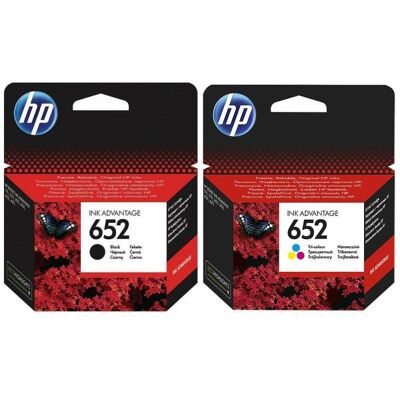 Zestaw HP 652 Kolor+Czarny Zestaw HP 652 Kolor+Czarny