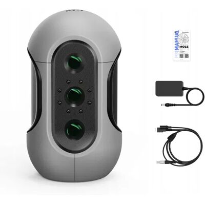 3DMakerPro - Mole Premium - Szary - 0.05mm - 3D Scanner 3DMakerPro - Mole Premium - Szary - 0.05mm - 3D Scanner