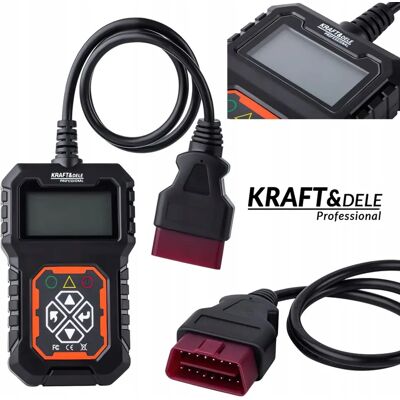 Inny producent Skaner Diagnostyczny Czytnik Błędów Obd Ii Kraft&dele Inny producent Skaner Diagnostyczny Czytnik Błędów Obd Ii Kraft&dele