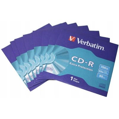 Inny producent Płyta CD-R Verbatim Extra Protection 700MB 52X 1szt 43843 Inny producent Płyta CD-R Verbatim Extra Protection 700MB 52X 1szt 43843