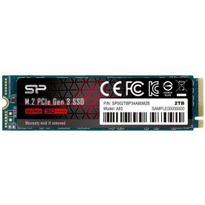 Dysk SSD SILICON POWER P34A80, M.2, 2 TB, PCI-E Gen3 x4, 3400 MB/s Dysk SSD SILICON POWER P34A80, M.2, 2 TB, PCI-E Gen3 x4, 3400 MB/s
