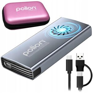 Kieszeń z wentylatorem POLION na dysk M.2 NVME SSD USB-C 3.2 10Gbps Kieszeń z wentylatorem POLION na dysk M.2 NVME SSD USB-C 3.2 10Gbps
