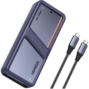 UGREEN 65727 Obudowa na dysk SSD M.2 NVMe szara UGREEN 65727 Obudowa na dysk SSD M.2 NVMe szara
