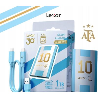 Dysk zewnętrzny SSD Lexar SL500 x AFA Elite Series 1 TB (843367145256) Dysk zewnętrzny SSD Lexar SL500 x AFA Elite Series 1 TB (843367145256)