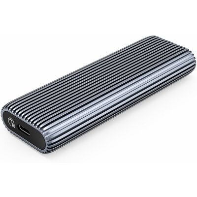 Obudowa zewnętrzna na dysk SSD M.2 (NVMe) ORICO USB 3.2 Gen2 Typ-C - szara Obudowa zewnętrzna na dysk SSD M.2 (NVMe) ORICO USB 3.2 Gen2 Typ-C - szara