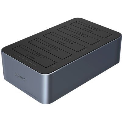 Stacja dokująca na 5 x dysk 2,5'/3,5' HDD/SSD ORICO z funkcją klonowania offline (6656C3-C) Stacja dokująca na 5 x dysk 2,5'/3,5' HDD/SSD ORICO z funkcją klonowania offline (6656C3-C)