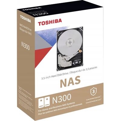Dysk Toshiba N300 Hdwg51eezsta 14tb Sata Iii 512mb 7200obr/min Box Dysk Toshiba N300 Hdwg51eezsta 14tb Sata Iii 512mb 7200obr/min Box