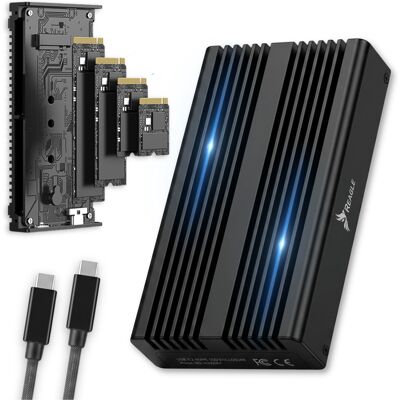 KIESZEŃ NA DYSK SSD M.2 NVMe PCIe 40Gbps OBUDOWA M2 THUNDERBOLT 4 USB-C 4.0 REAGLE KIESZEŃ NA DYSK SSD M.2 NVMe PCIe 40Gbps OBUDOWA M2 THUNDERBOLT 4 USB-C 4.0 REAGLE