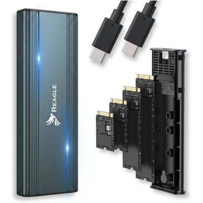 Reagle Kieszeń Na Dysk Ssd M.2 Nvme Pcie Usb-C 3.2 10gbps Usb Obudowa M2 Adapter Reagle Kieszeń Na Dysk Ssd M.2 Nvme Pcie Usb-C 3.2 10gbps Usb Obudowa M2 Adapter