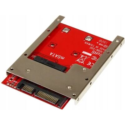 Startech Adapter Dysku Msata Ssd Na 2.5 Cala Sata Ssd Startech Adapter Dysku Msata Ssd Na 2.5 Cala Sata Ssd