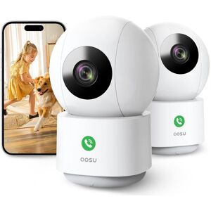 Inny producent AOSU 2K Kamera Wewnętrzna Babyfon WiFi 360° Ruchu Nocna Inny producent AOSU 2K Kamera Wewnętrzna Babyfon WiFi 360° Ruchu Nocna
