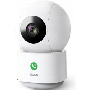 Inny producent AOSU Kamera wewnętrzna 2K 360° – monitoring dla dzieci i zwierząt BIAŁA Inny producent AOSU Kamera wewnętrzna 2K 360° – monitoring dla dzieci i zwierząt BIAŁA
