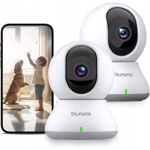 Inny producent BLURAMS Kamera Wewnętrzna 2K WiFi 360 Stopni IR Nocna Detekcja Ruchu Inny producent BLURAMS Kamera Wewnętrzna 2K WiFi 360 Stopni IR Nocna Detekcja Ruchu