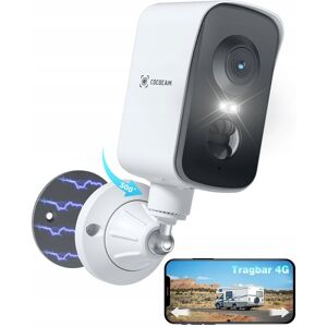 Inny producent COCOCAM Przenośna Magnetyczna Kamera 4G z Kartą SIM 2K 10000mAh Inny producent COCOCAM Przenośna Magnetyczna Kamera 4G z Kartą SIM 2K 10000mAh