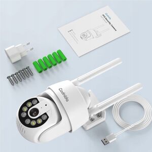 Inny producent CODNIDA Kamera Zewnętrzna 2K 360° 3MP Audio Dwukierunkowe Alexa Inny producent CODNIDA Kamera Zewnętrzna 2K 360° 3MP Audio Dwukierunkowe Alexa