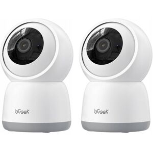 Inny producent IEGEEK Kamera 2K Wewnętrzna WiFi 24G 5GHz Niania z Kamerą 15M Nocą Audio Inny producent IEGEEK Kamera 2K Wewnętrzna WiFi 24G 5GHz Niania z Kamerą 15M Nocą Audio