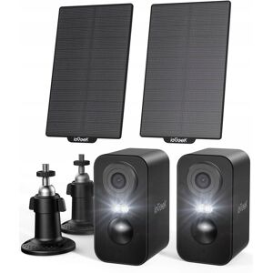 Inny producent IEGEEK Kamera Zewnętrzna 2K Bezprzewodowa z Akumulatorem i Panelem Solarnym Inny producent IEGEEK Kamera Zewnętrzna 2K Bezprzewodowa z Akumulatorem i Panelem Solarnym
