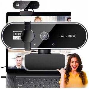 Fifine Kamera Internetowa z Mikrofonem Autofocusem Usb Fullhd do Komputera Pracy Fifine Kamera Internetowa z Mikrofonem Autofocusem Usb Fullhd do Komputera Pracy