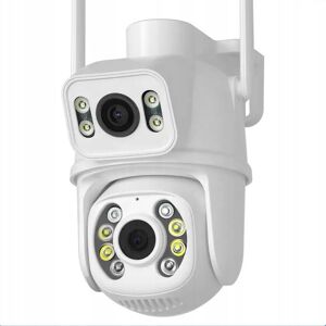 Inny producent KAMERA PODWÓJNA OBROTOWA ZEWNĘTRZNA IP WIFI 6MPX Inny producent KAMERA PODWÓJNA OBROTOWA ZEWNĘTRZNA IP WIFI 6MPX