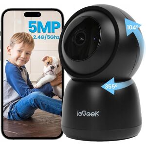 Inny producent KAMERA WEWNĘTRZNA WIFI IP 5MPX NIANIA ELEKTRONICZNA SMART AUDIO TRACKING Inny producent KAMERA WEWNĘTRZNA WIFI IP 5MPX NIANIA ELEKTRONICZNA SMART AUDIO TRACKING