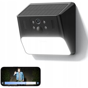 Inny producent Kamera WiFi 2K zewnętrzna Cinnado, solarna, IP65, PIR, audio, app Inny producent Kamera WiFi 2K zewnętrzna Cinnado, solarna, IP65, PIR, audio, app